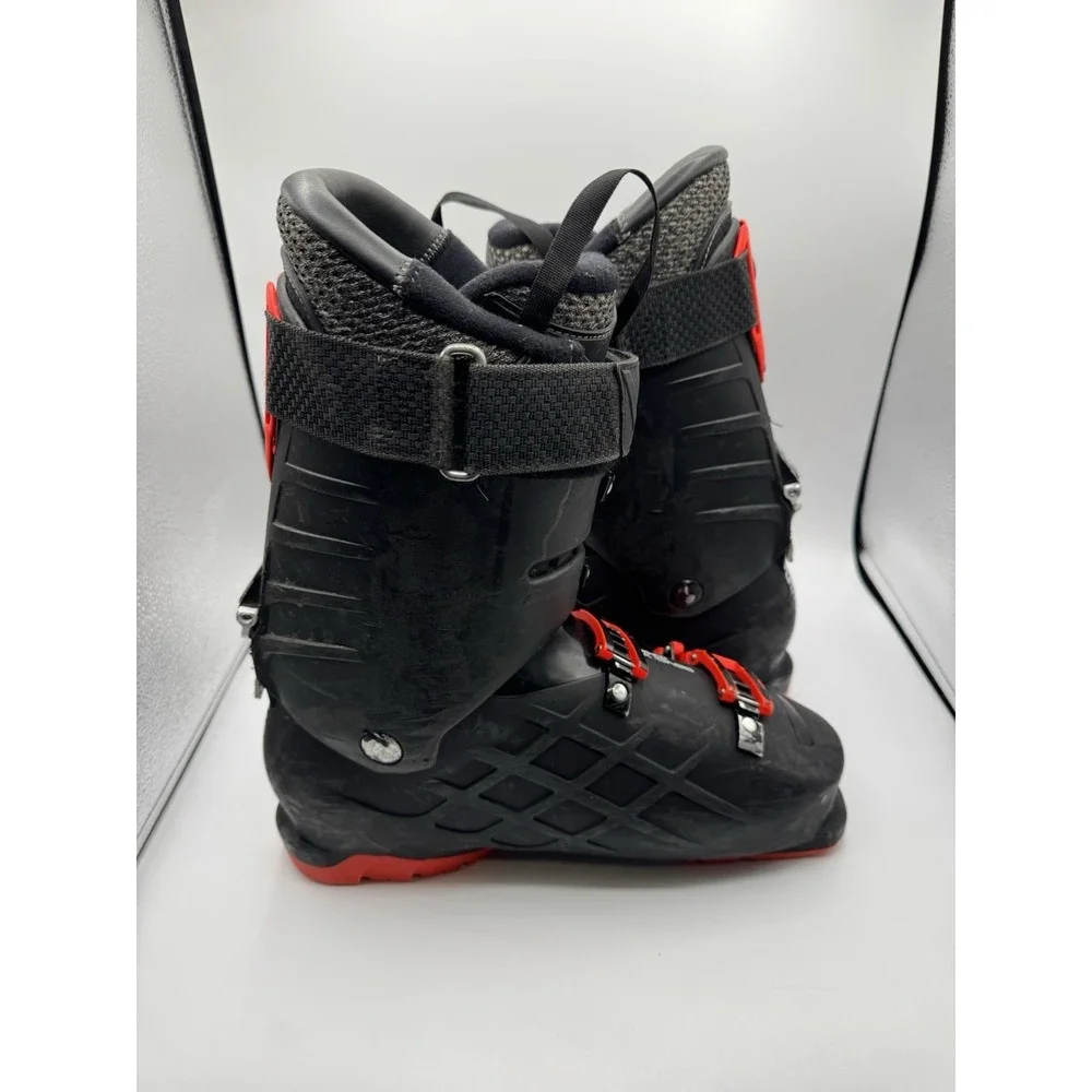 Rossignol 90 All Track Ski Boots Sensor Grip Black Red Mondo Size 27.5 Hike
